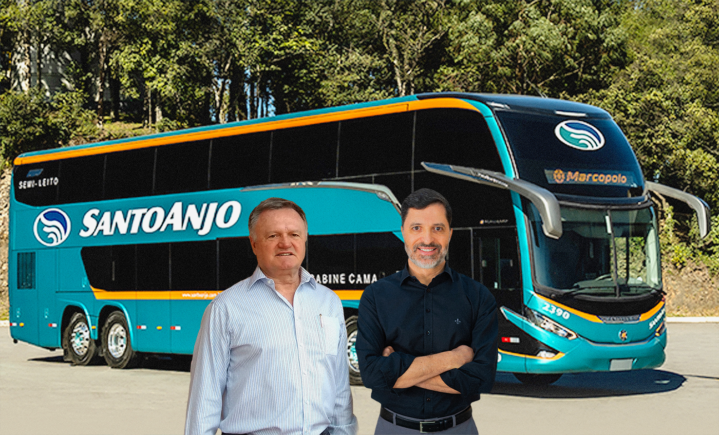 Viação Garcia e Marcopolo trazem ônibus DD com separação entre poltronas e  sistema de renovação de ar como novidades